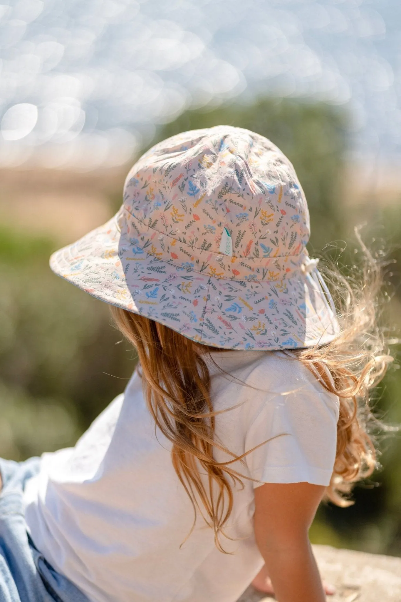 Wildflowers Wide Brim Sunhat