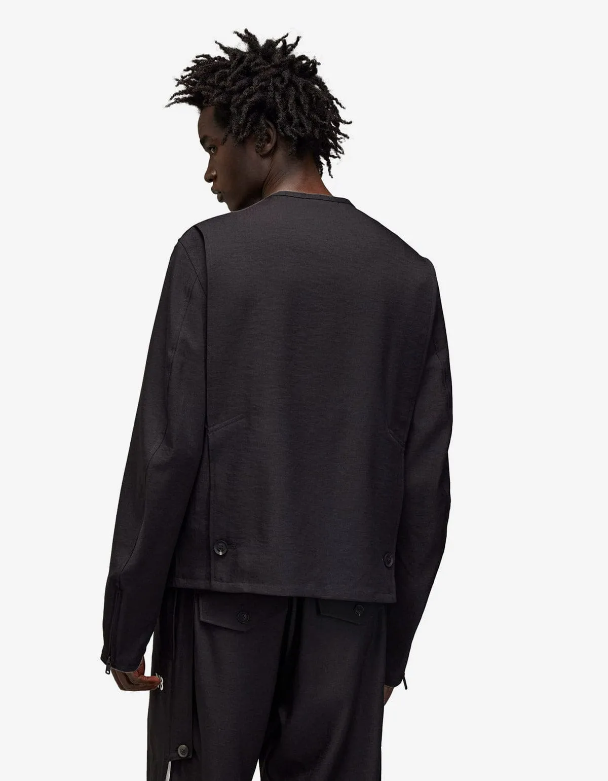 Y-3 Black Sport Uniform Jacket