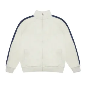 Yardsale 'Woven Phantasy' Full Zip Jacket (Cream)