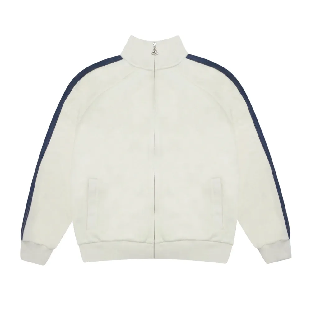 Yardsale 'Woven Phantasy' Full Zip Jacket (Cream)